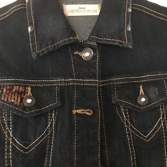Authentic Amethyst Jeans Jacket - Picture 3 of 4